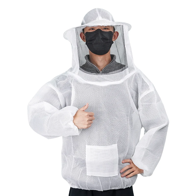 Beekeeping Apiculture Clothes Professional Beekeepers Clothes Protection Beekeeping Suit Safty Veil Unisex Children Protective - Image 10