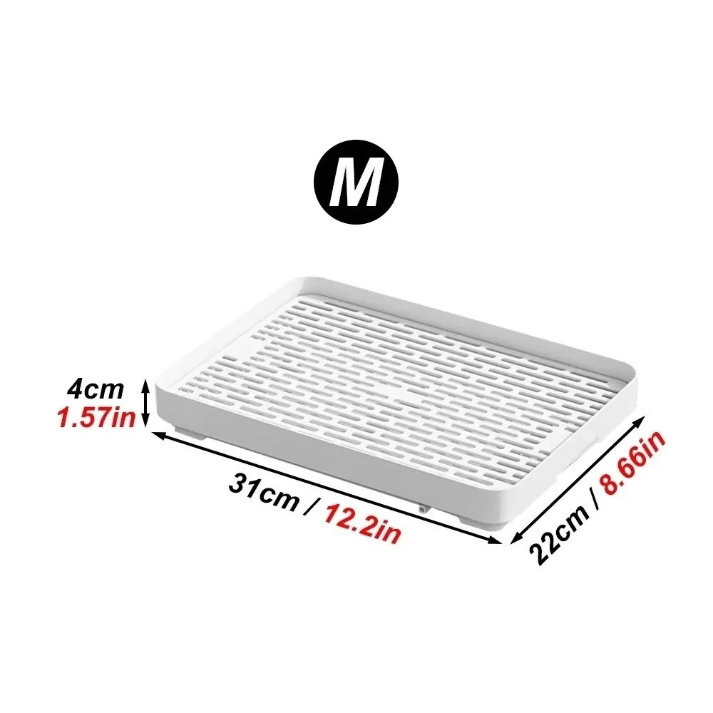 New Small Rabbit Litter Box Plastic Double-layer Pet Toilet Tray Rectangular Bunnie Corner Toilet Box For Ferret Hamster - Image 7