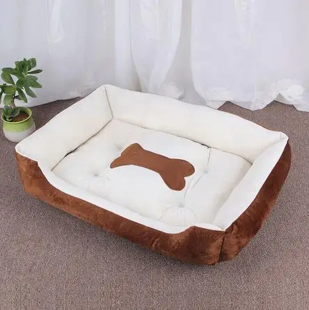 Pet Large Dog Bed Warm House Candy-colored Square Nest Pet Kennel For Small Medium Large Dogs Cat Puppy Plus Size Dog Baskets - Image 38