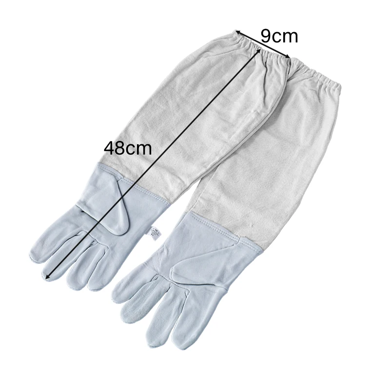 Beekeeping Protective Clothing Professional Full Body Suit Clothes Beekeeper Costume Veil Hood Hat Anti-Bee Gloves Equipment - Image 7