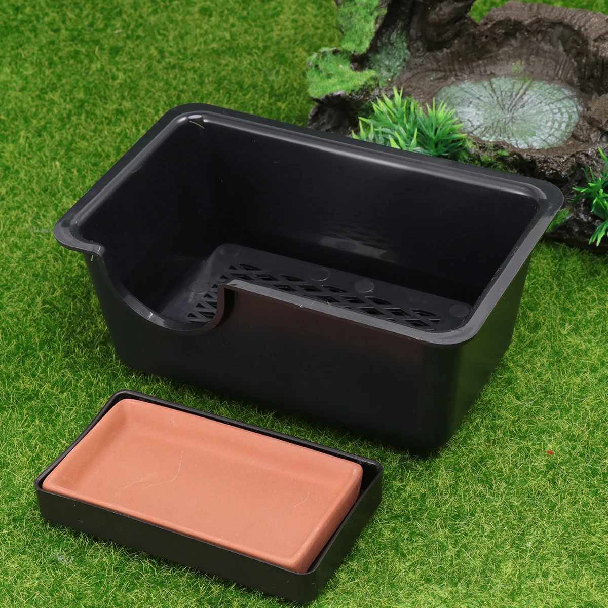 Reptile Hide Rest Cave Reptile Accessories Animal Rest Nest Rest Hide Pet Supplies Habitat Humidifying for Reptile Pets Toys - Image 3