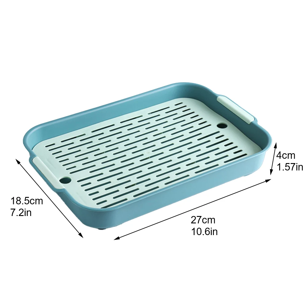 Rabbit Litter Box Small Pet Toilet Tray Rabbit Guinea Pig Litter Tray Toilet Box Detachable Grids Cover Rabbit Litter Tray - Image 7