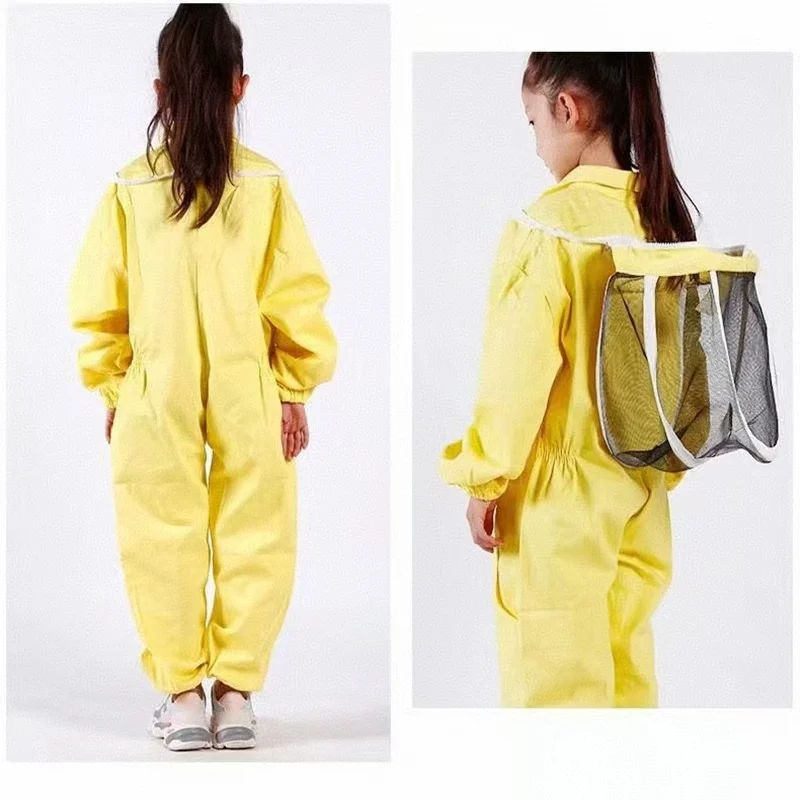 Children's Beekeeping Suit Kids Anti Bee Jumpsuit Breathable Full Body Beekeeping Clothing Professional Safe For Beekeepers - Image 4