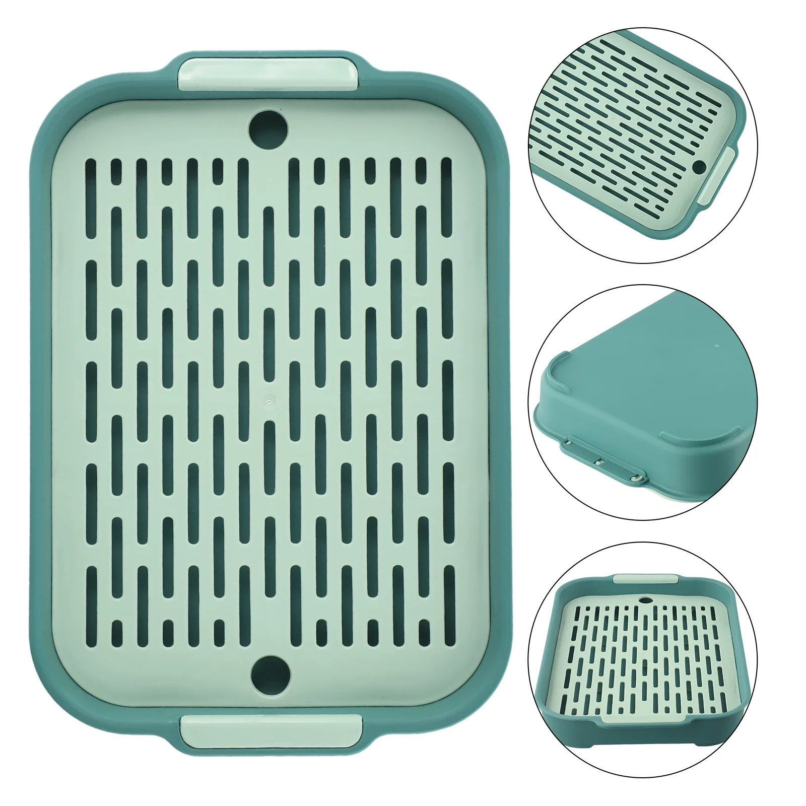 Medium Rabbit Litter Box Bunnies Corner Toilet Box For Ferret Hamster Dragon Cat Guinea Pig Dutch Pig Supplies - Image 2