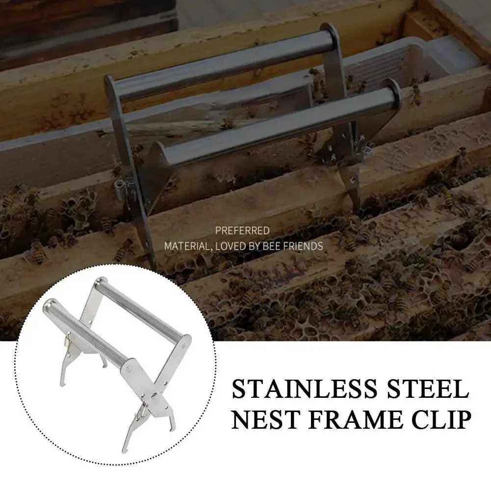 New Bee Hive Frame Holder Capture Frame Grip Beehive Clip Clamp Grasp Beekeeping Accessories Increase Honey Bee Tool - Image 5