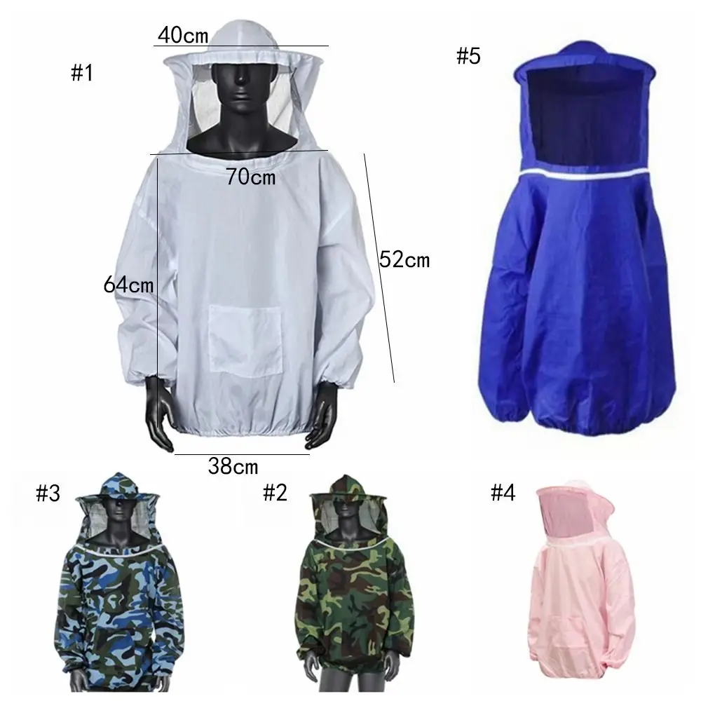 Breathable Siamese Beekeeping Suit with Hat Safty Bee Clothes Durable Wear-resistant Anti-bee Bite Equipment For Outdoor Garden - Image 2