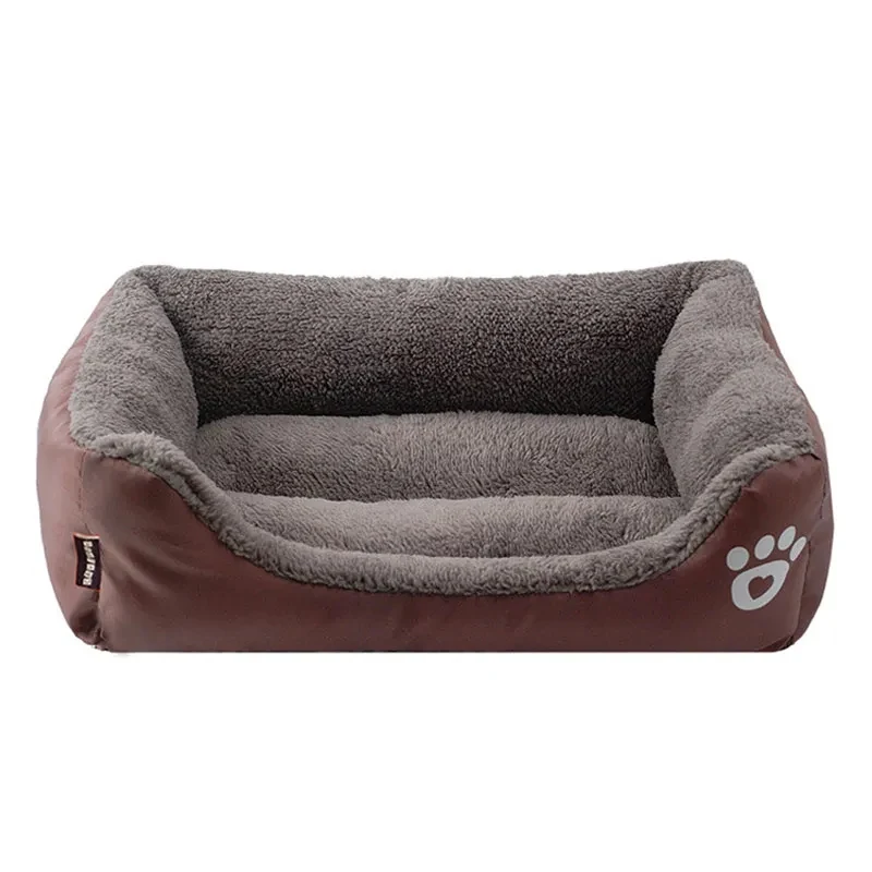 Pet Large Dog Bed Warm House Candy-colored Square Nest Pet Kennel For Small Medium Large Dogs Cat Puppy Plus Size Dog Baskets - Image 4