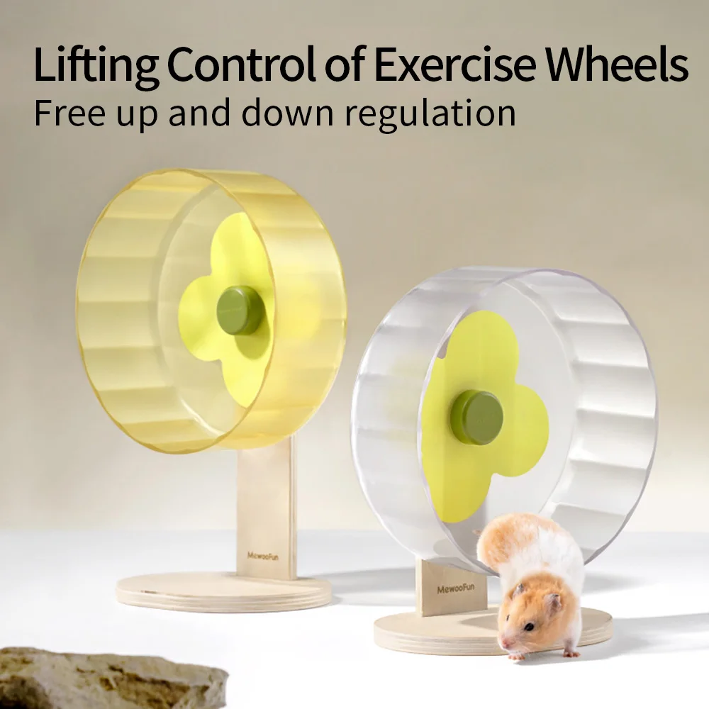 22cm Hamster Wheel Pet Jogging Sports Running Wheel Hamster Accessories Toys Small Animals Rat Exercise Wheel Chinchilla Wheel - Image 3
