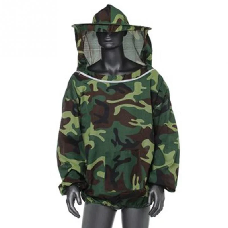 Siamese Beekeeping Suit Bee Clothes A Variety of Colors with Hat Anti-bee Suit Anti-bee Bite Equipment Farming Protective Jacket - Image 3