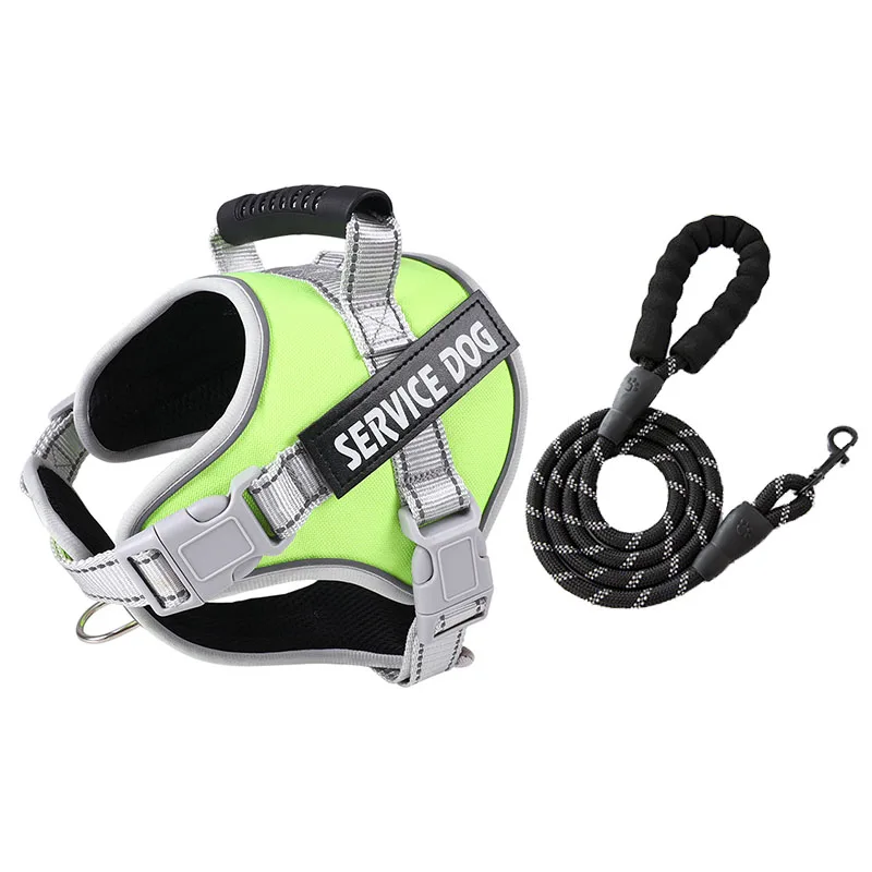Service Dog Chest Harness No Pull Dog Hook Suitable Large Dog Vest Style Walking Rope Control Dog Strap Accessories Prevent Loss - Image 11