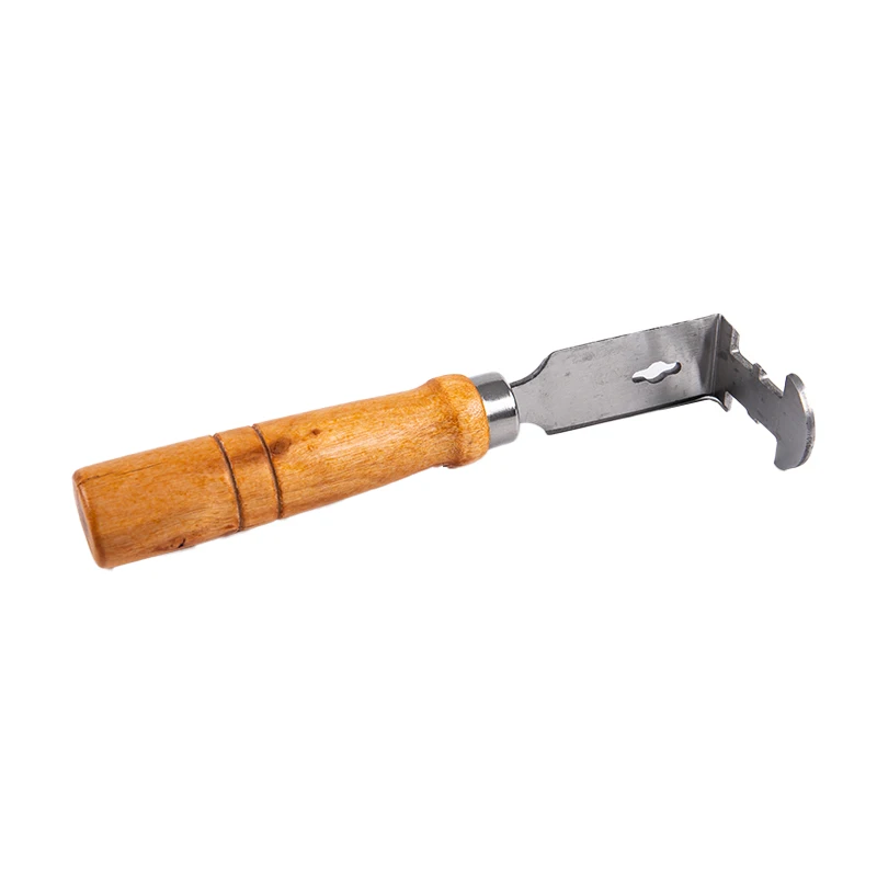Bee Hive Tool Stainless Steel Scraper For Beekeeper Take Honey Knife Frame Lifter J Shape Hook Beekeeping Equipment - Image 2