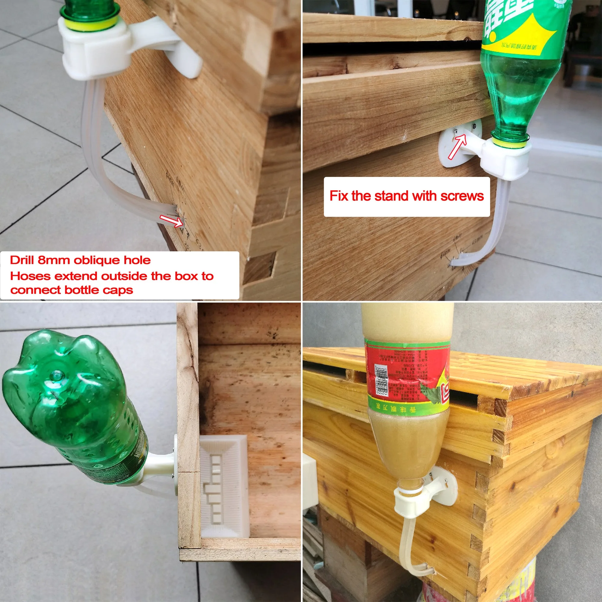 New Beekeeping Feeder Feeding Inside Beehive Plastic Honey Sugar Feed Trough Bee Tool Supplies Bee Feeder Beekeeper Tool 1Pc - Image 3