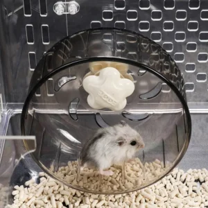 Hamster Running Disc 13cm Hamster Running Wheel Silent Round Rat Roller Treadmill Plastic Hamster Exercise Wheel for Pet Cage