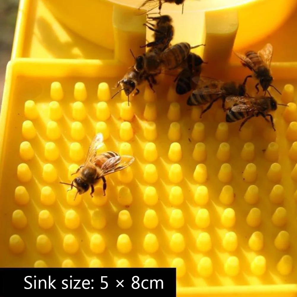 1-6PCS Bee Feeder Drinking Water Waterer Beekeeping Honey Bee Feeders Watering Bees Tools Supplies Feeding Bee Drinker Tools - Image 5