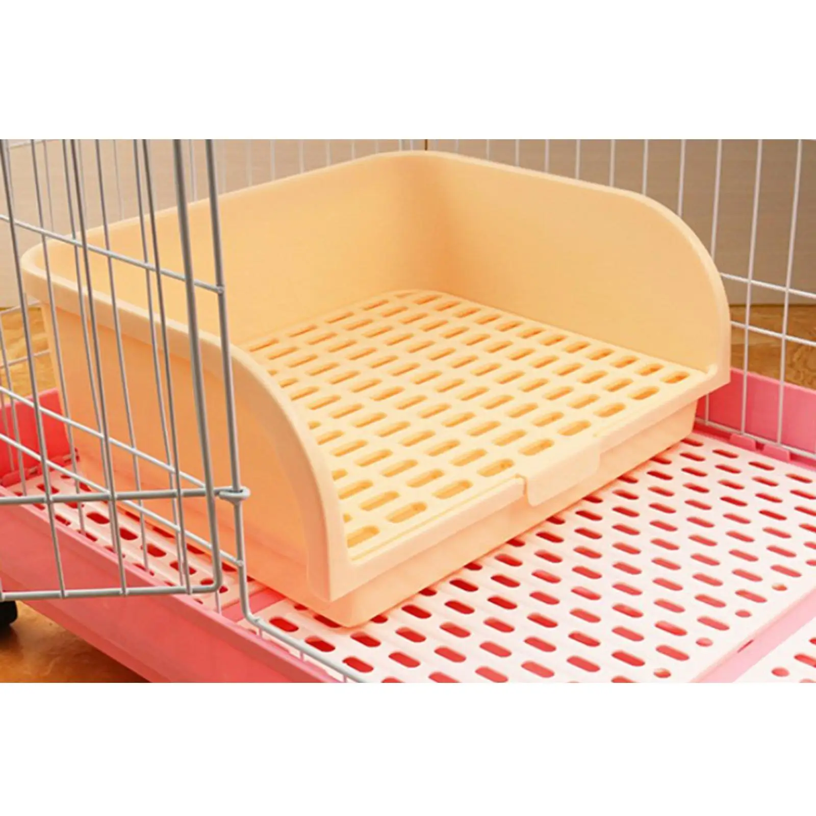 Large Rabbit Litter Box Litter Tray Toilet Pet Toilet Litter Bedding Box Potty for Ferret Bunny Small Animal - Image 9