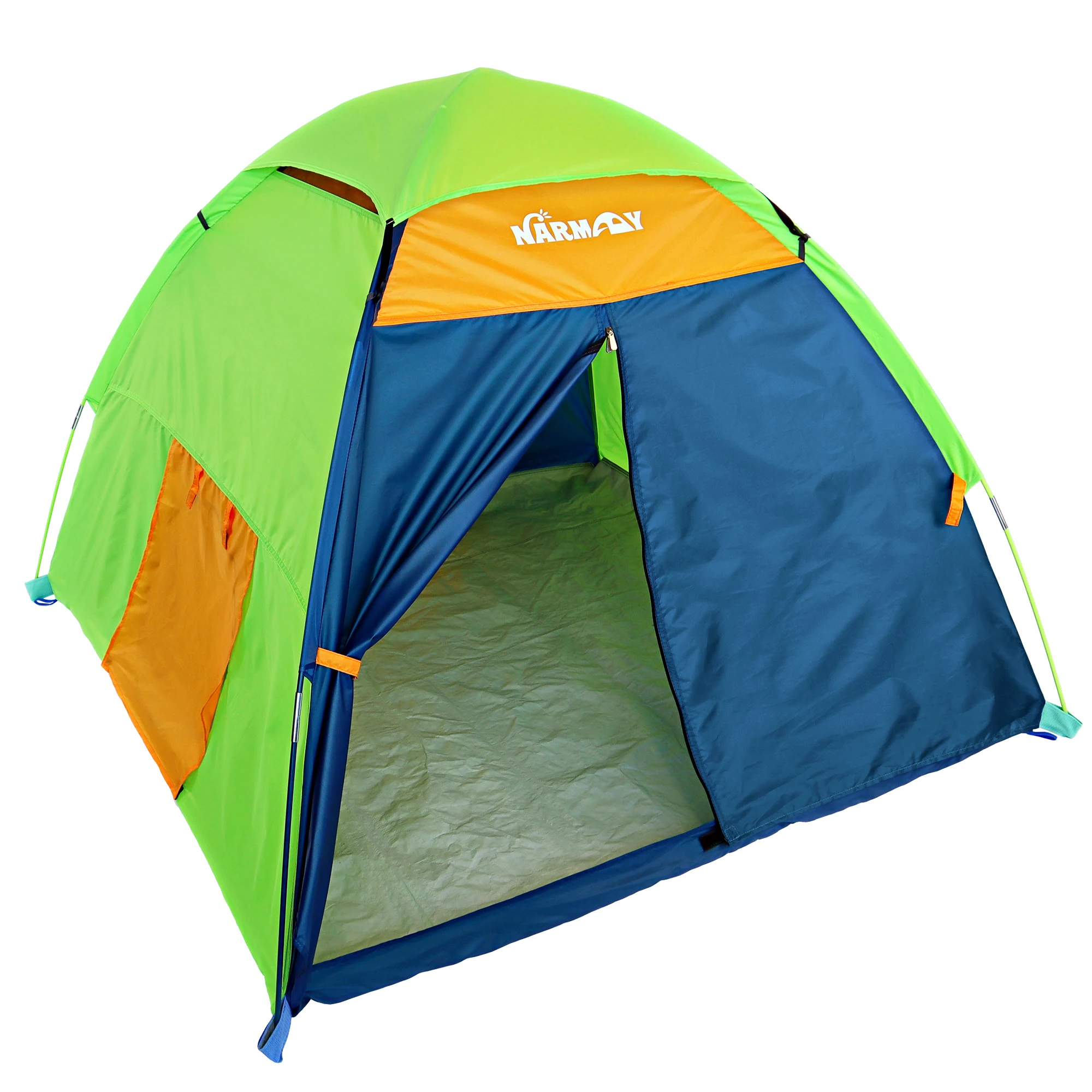 Kids Camping Play Tent for Kids Indoor & Outdoor Pretend Play, Large Playhouse Easy Assembly Unisex Gift Idea for Games - Image 6
