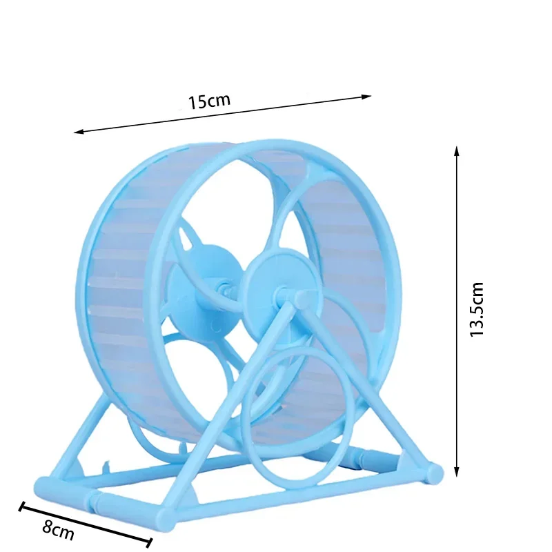 Hamster Running Wheel Hamster Ultra Quiet Anti Jamming Small Animal Sports Running Wheels Hamster Cage Accessories Toys Hamster - Image 2