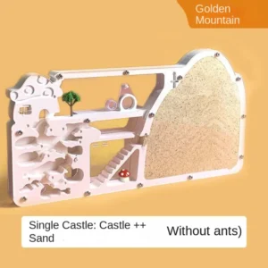 Large Viewing Area Ant Farm Castle Educational Science Gifts Plastics Ant Colony Observation Kits Ant Farms Care for Live Ants
