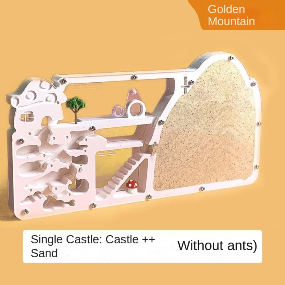 Large Viewing Area Ant Farm Castle Educational Science Gifts Plastics Ant Colony Observation Kits Ant Farms Care for Live Ants