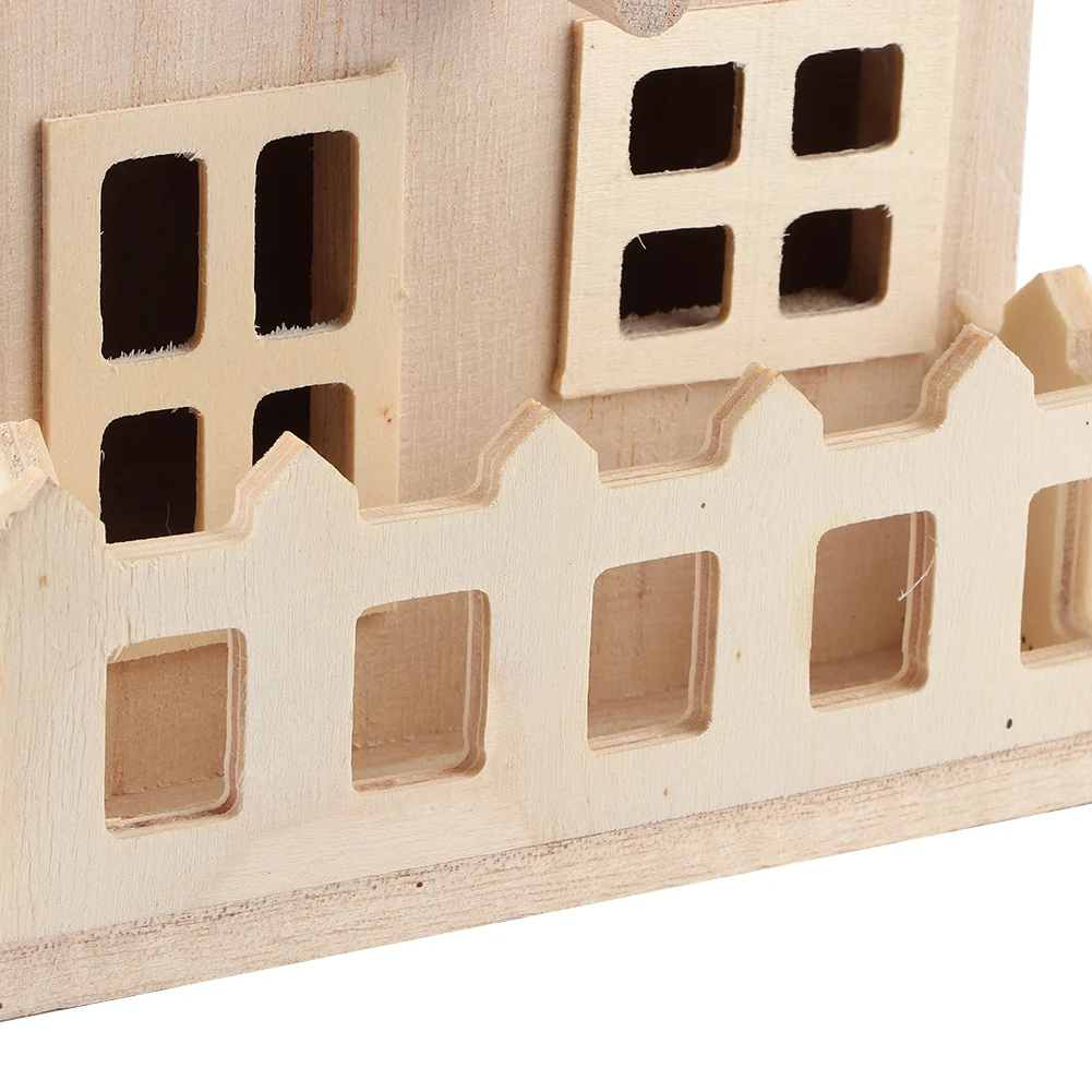 Wooden Bird House Nests Moisture Proof Outdoor Hanging Birds Parrots Resting Breeding Box Decoration for Home Garden - Image 6