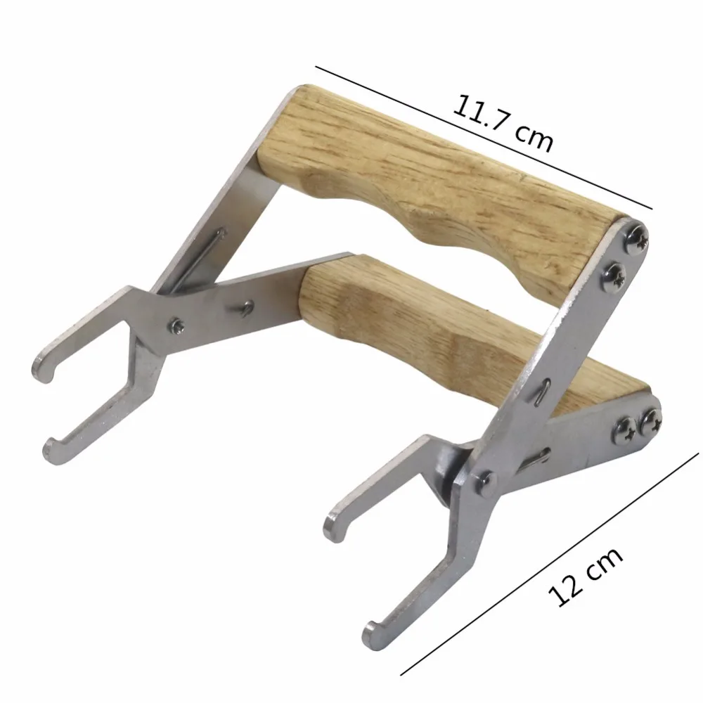 1 Pcs Bee Tool Bee With Short Mouth Aluminum Spleen Clip Bee Beehive Nest Frame Clip Beekeeping Tools - Image 2