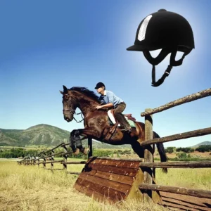 Durable Horse Riding Helmet Breathable ABS Safety Half Cover Horse Rider Helmets For Men Women Children 52-62cm