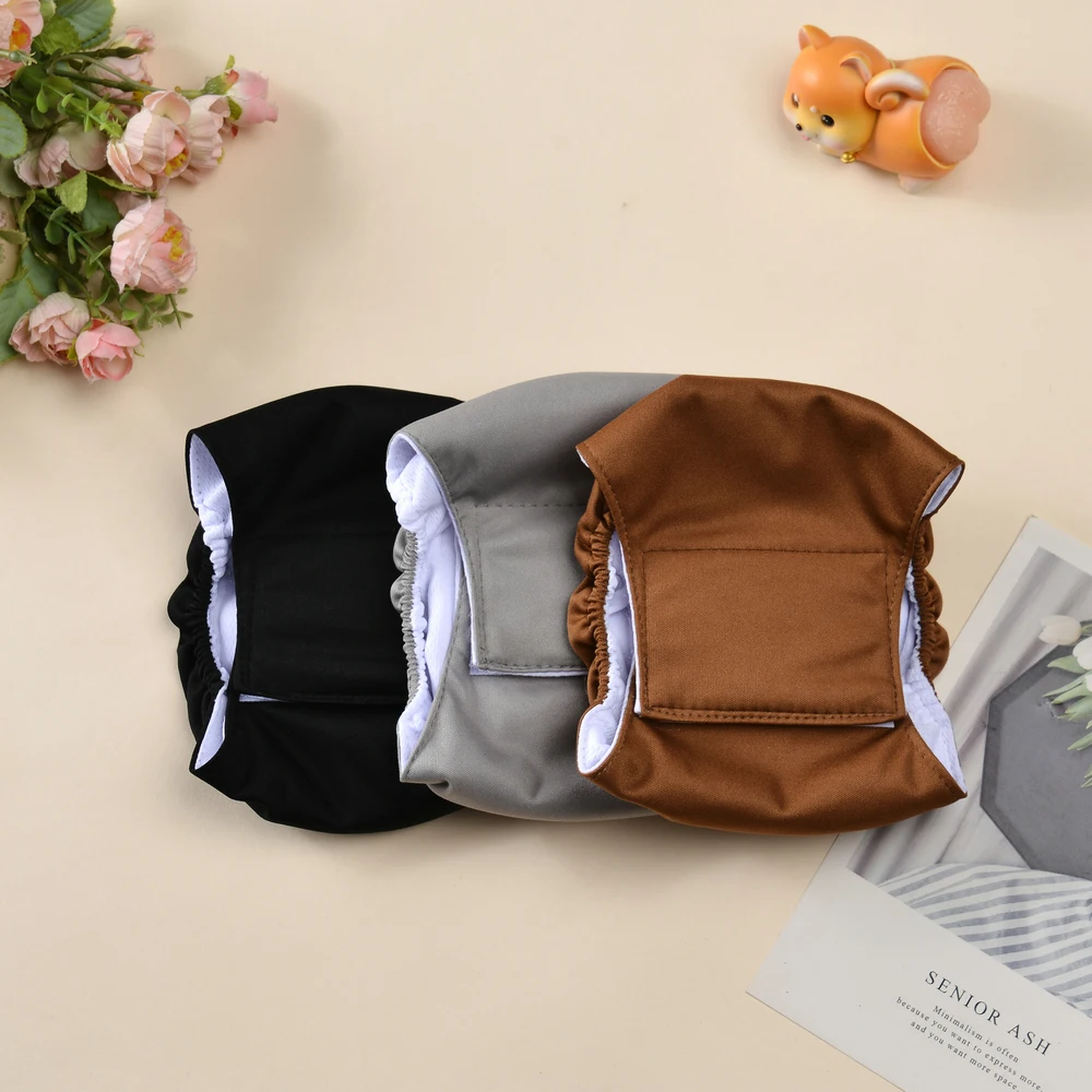 Washable Pet Diapers for Female Male Dogs Breathable Reusable Puppy Sanitary Panties Underwear Chihuahua Menstruation Pant Short - Image 3