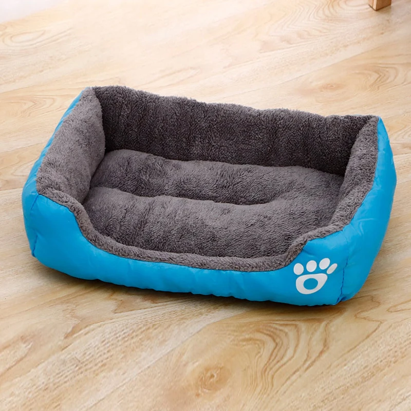 Black Dog Bed Plush Sleeping Bed for Large, Medium and Small Dogs, Non-Slip and Bite-Resistant Pet Sleeping Mat - Image 6