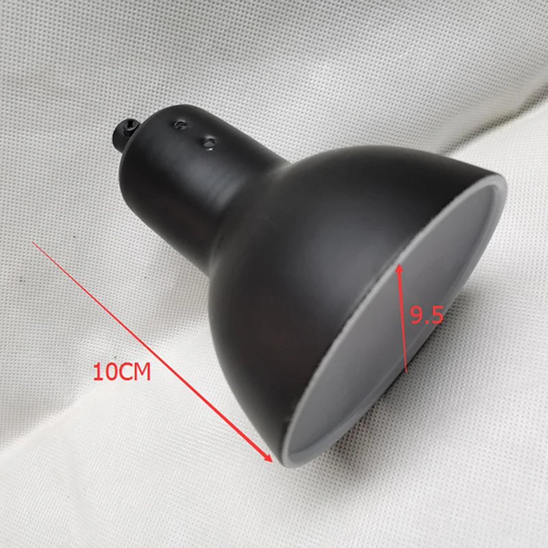 Reptile Light Fixtures Animals Heat Lamp Protector Lampshade Shell Metal Supplies Reflector Dome Heating Habitat Lighting - Image 7