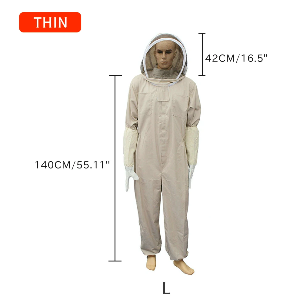 Professional Beekeeping Suit Full Body with Protective veil Beekeeping Gear for Beekeeping Beekeeping Supplies Summer essentials - Image 9