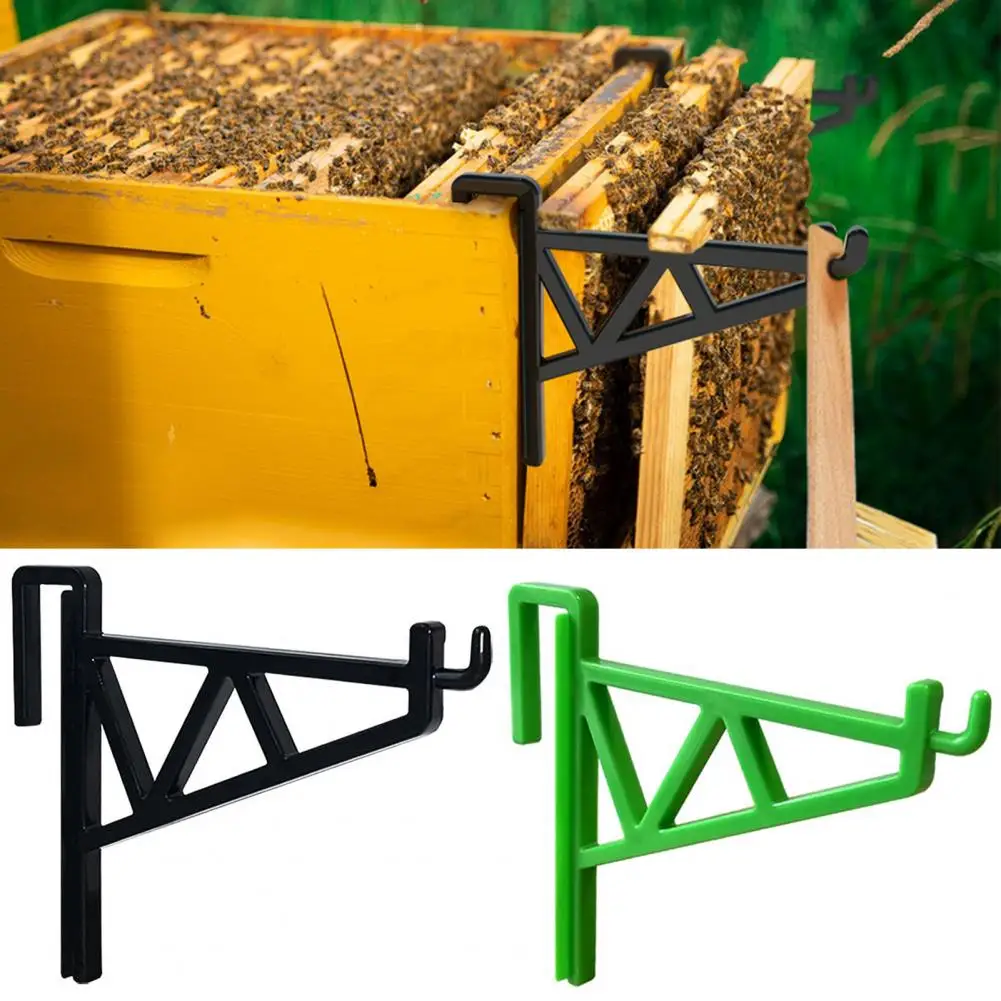 2Pc Beehive Frame Holder Heavy Duty Plastic Beekeeping Grip Frame Perch Bee Hive Stand Support Rack Bracket Beekeeping Equipment