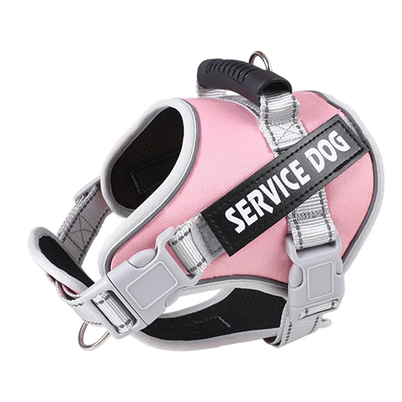 Service Dog Chest Harness No Pull Dog Hook Suitable Large Dog Vest Style Walking Rope Control Dog Strap Accessories Prevent Loss - Image 20