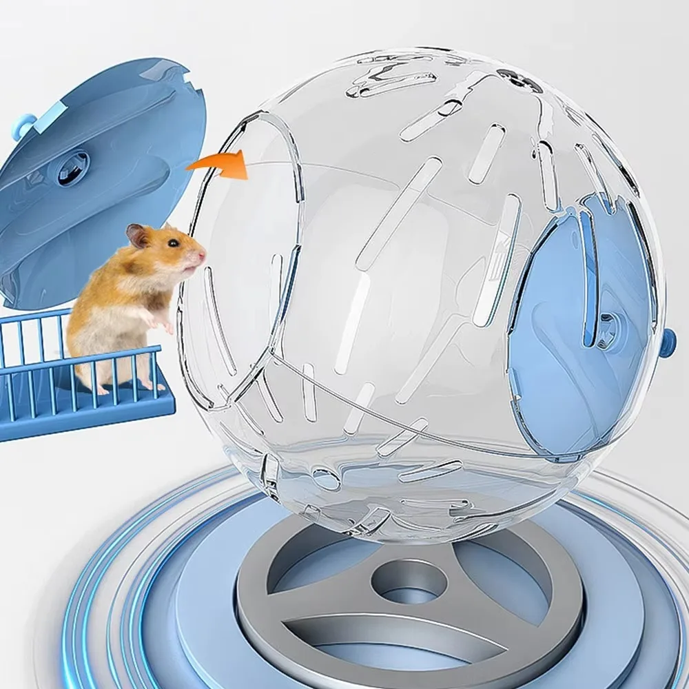 Extra Large Hamster Running Ball Transparent Ball Funny Small Pet Toy Car Durable Sports Design Hamster Exercise Wheel - Image 2
