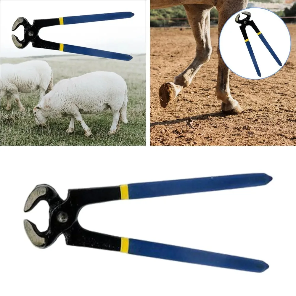Horse Hoof Trimmer Professional Nail Clippers Hoof Repair Tools Durable Easy to - Image 5