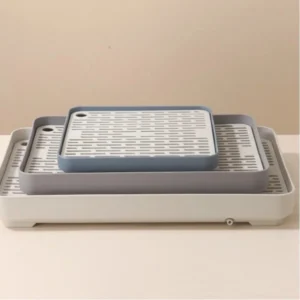 New Small Rabbit Litter Box Plastic Rectangular Pet Toilet Tray Double-layer Bunnie Corner Toilet Box Dutch Pig Supplies
