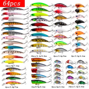 Fishing Lure Set Fishing Hard Bait Mini Minnow Floating Swing Crankbait Crazy Wobblers Artificial Bionic Crank Lures