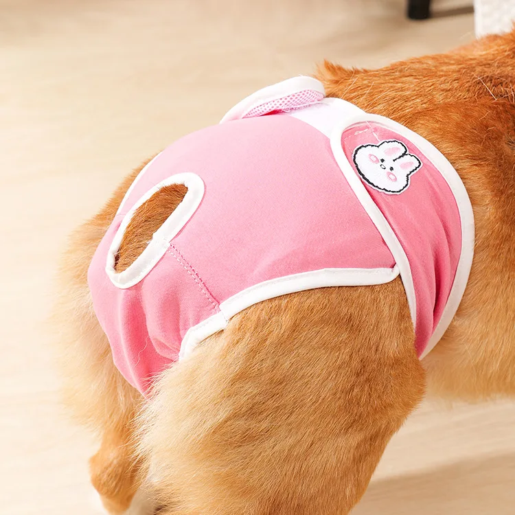 Reusable Female Dogs Diaper Pants Sanitary Female Dog Pants Diapers for Dogs Menstruation Pet Cat Physiological Safety Pants - Image 5