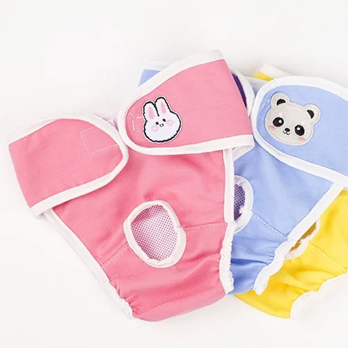 Reusable Female Dogs Diaper Pants Sanitary Female Dog Pants Diapers for Dogs Menstruation Pet Cat Physiological Safety Pants - Image 6