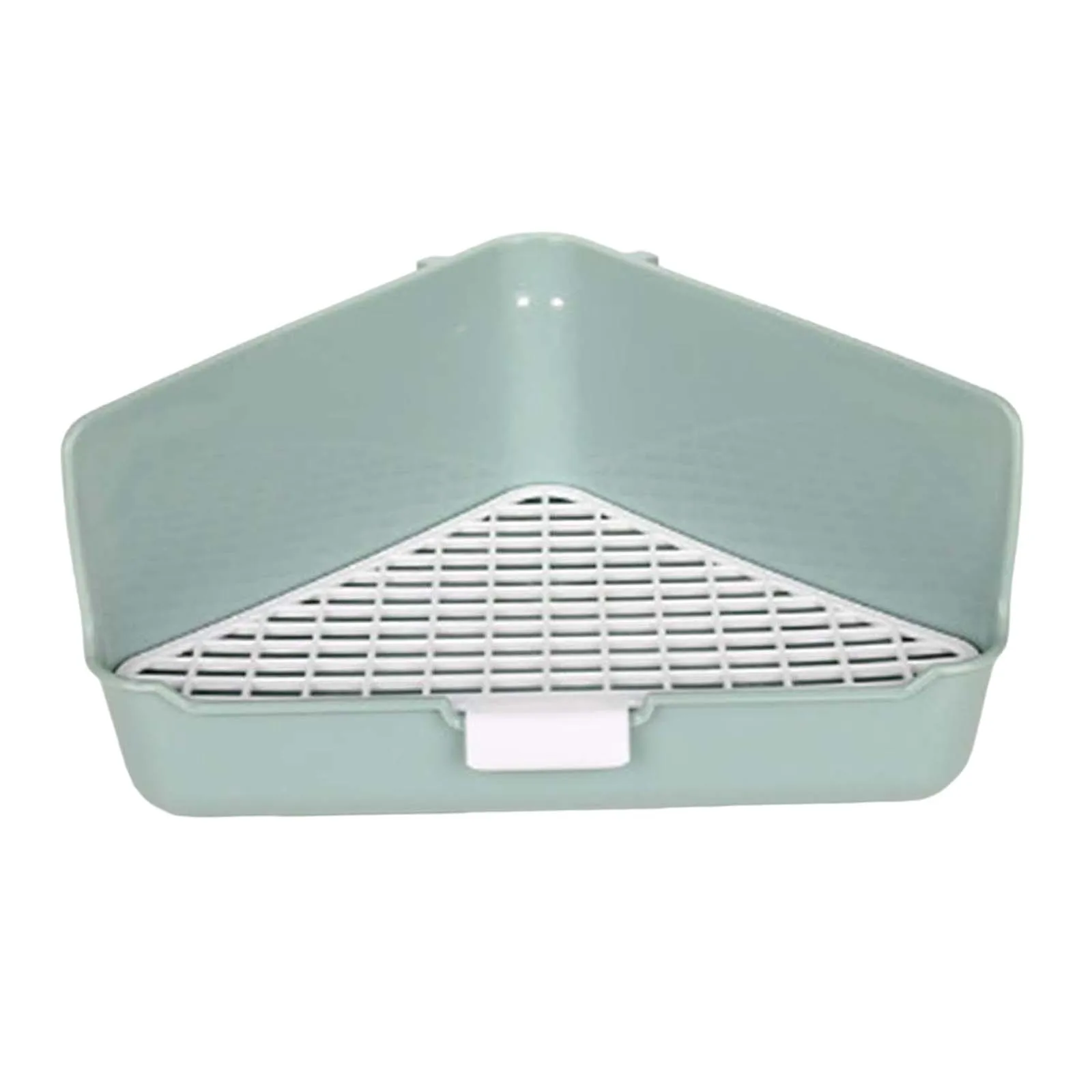 Rabbit Litter Box Pet Litter Pan Trainer Bunny Litter Box Cleaner for Hamster Chinchilla Ferret Hedgehog Pet Supplies