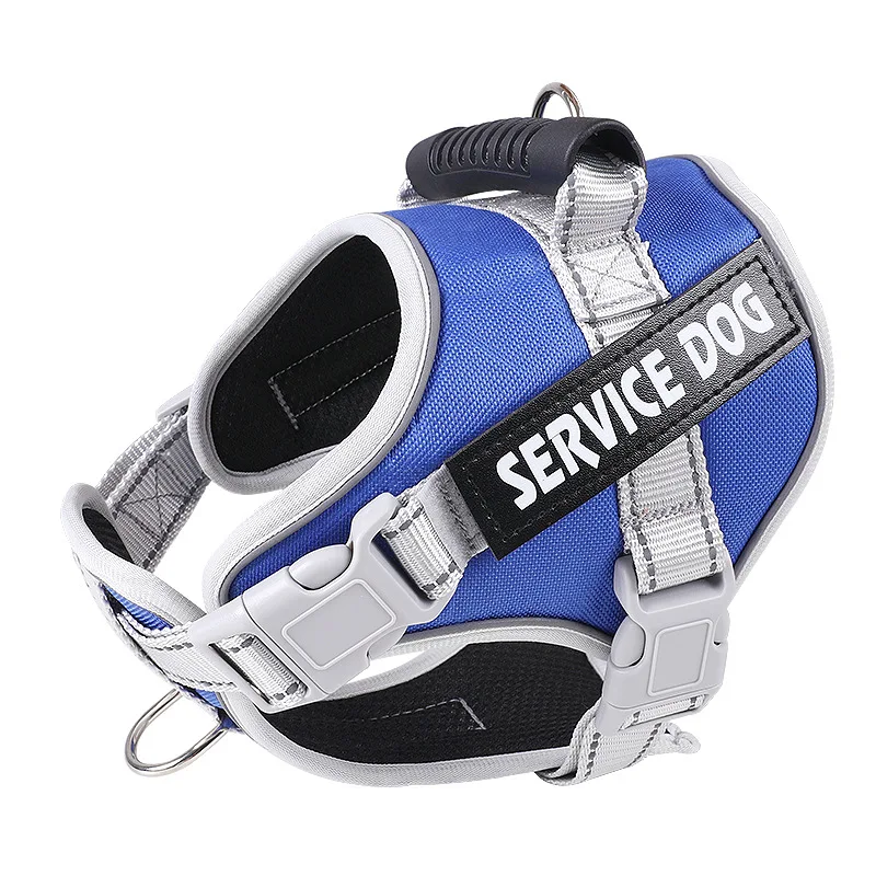 Service Dog Chest Harness No Pull Dog Hook Suitable Large Dog Vest Style Walking Rope Control Dog Strap Accessories Prevent Loss - Image 25