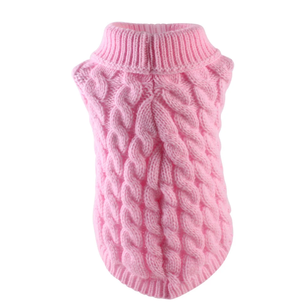 Classic Solid Chihuahua Puppy Dog Sweater for Small Dogs Winter Warm Pet Clothes Yorkshire Schnauzer Pullovers disfraz de perro - Image 8