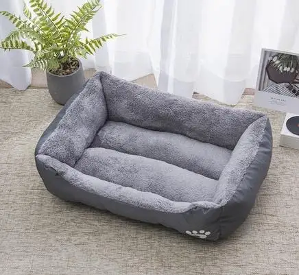 Pet Large Dog Bed Warm House Candy-colored Square Nest Pet Kennel For Small Medium Large Dogs Cat Puppy Plus Size Dog Baskets - Image 36