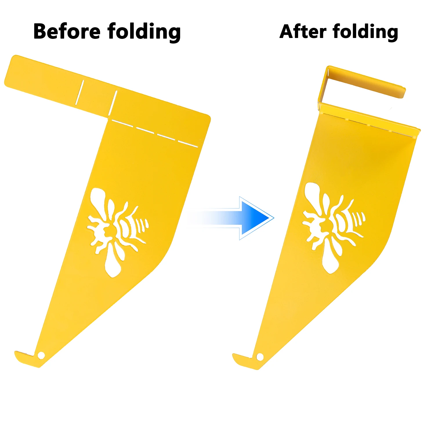 2Pcs Beehive Inspection Bee Hive Frame Bracket Beekeeping Box Stand Metal Grip for Beekeeper Honeycomb Movable-comb Hive Holder - Image 2