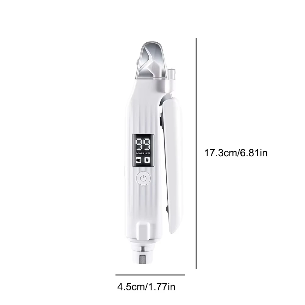 2 in 1 Electric Pet Nail Trimmer with LED Lights Pet Nail Grinder Dog Nail Trimmer and Grinder for Small Medium Large Dogs/Cats - Image 6