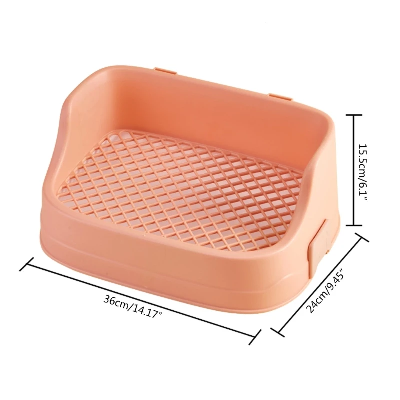 Large Rabbit Litter Box for Small Animals Hedgehogs Chinchilla Ferret Cage Toilet Litter Tray Prevents Splashing - Image 6
