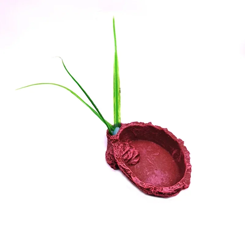 Pet Reptile Feeder Bowl Resin Aquarium Basin Food Water Pot Reptile Turtle Tortoise Scorpion Lizard Crabs Supplies Dropshipping - Image 10