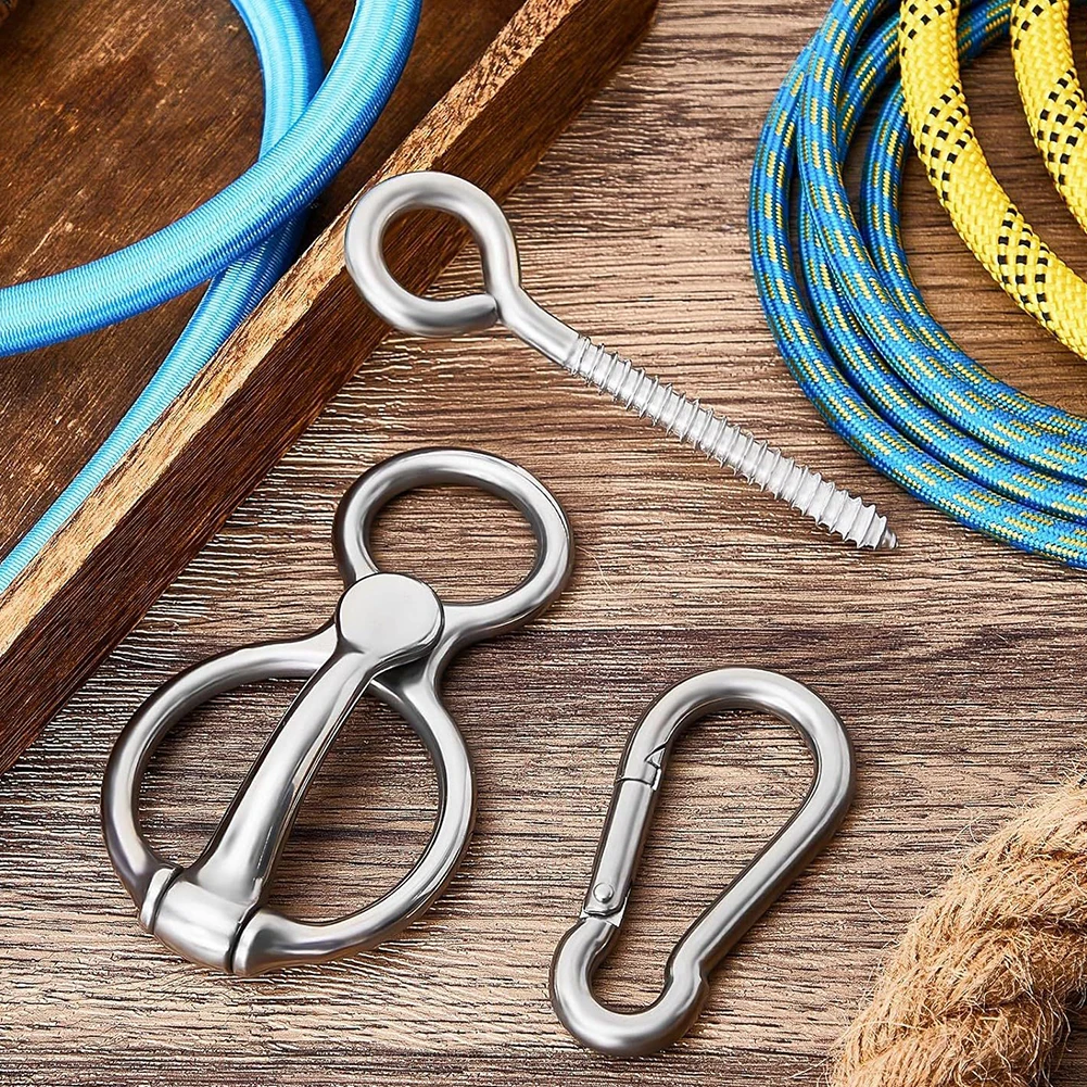 1 Set Heavy-Duty Horse Tie Ring Stainless Steel Horse Tack and Supplies Horse Accessories Horse Training Equipment for Horses - Image 2