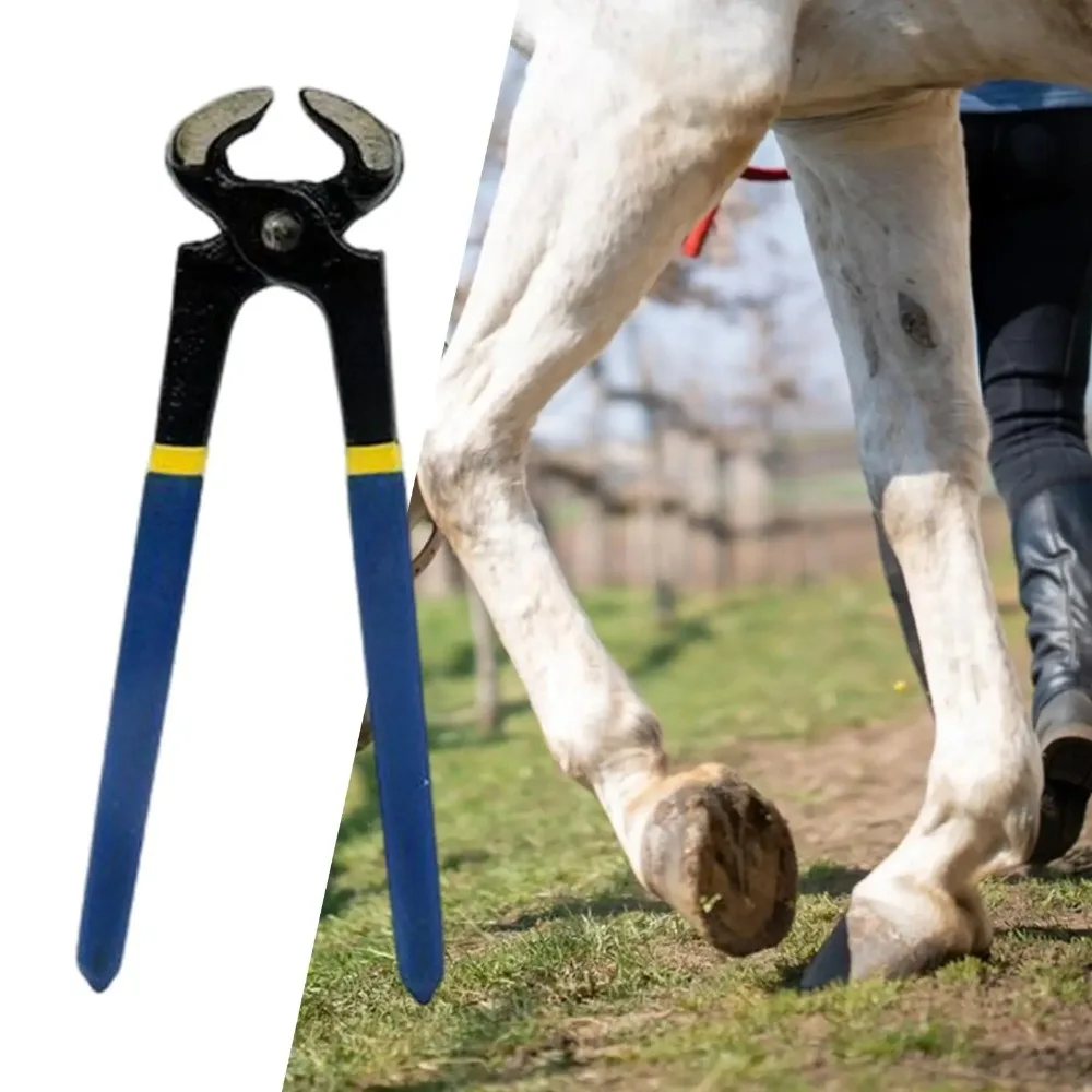 Horse Hoof Trimmer Professional Nail Clippers Hoof Repair Tools Durable Easy to - Image 3