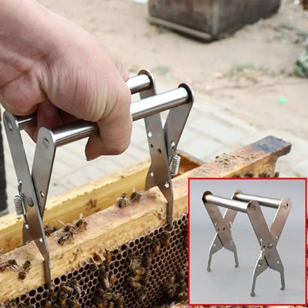 1 Pc Bee Hive Frame Clip Bee Nest Box Frame Holder Tool Bee System Queen Beekeeping Beekeeper Rearing Capture Equipment Grip New - Image 2