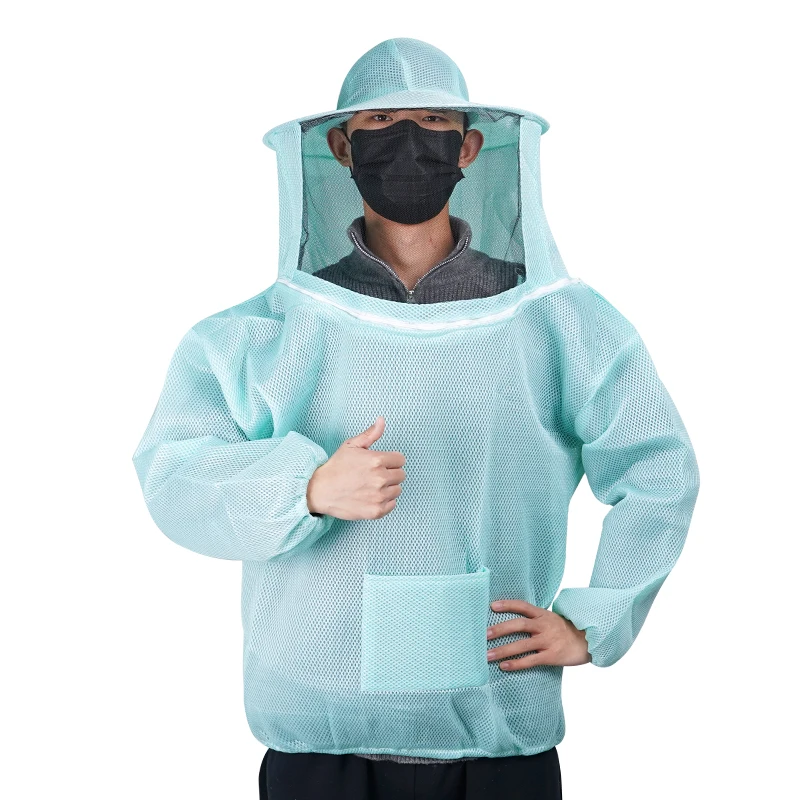 Beekeeping Apiculture Clothes Professional Beekeepers Clothes Protection Beekeeping Suit Safty Veil Unisex Children Protective - Image 7